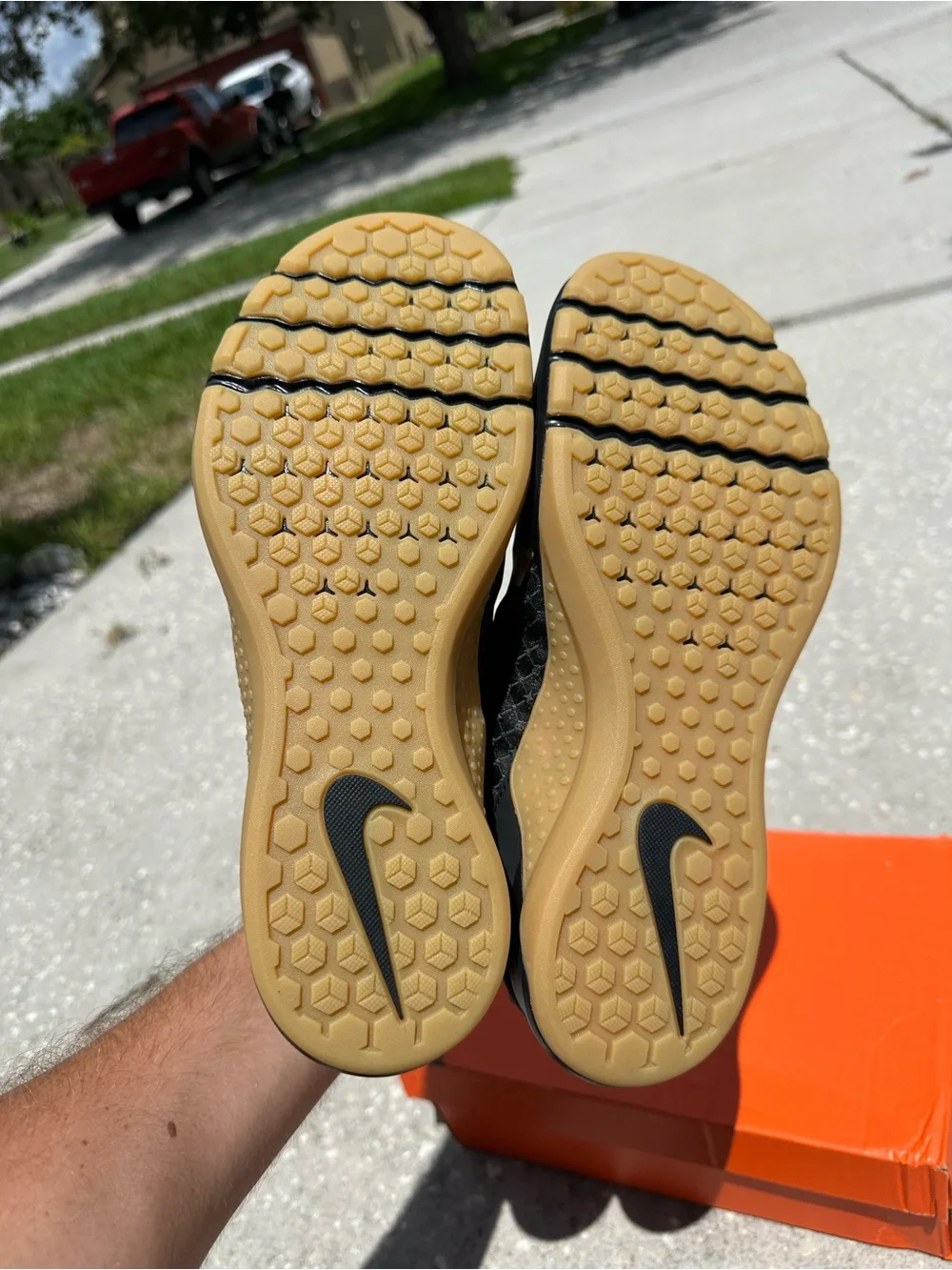 Size 10 - Nike Tech Trainer PE Antonio Brown, AV6256-071, Clean